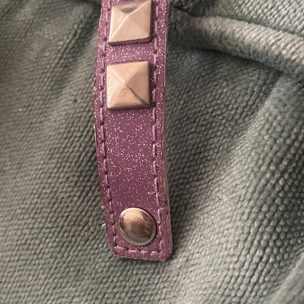 80’s Purple Studded bracelet - Picture 3 of 5